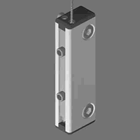Mount Cable to T-slotted Door
