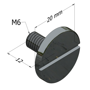 M6x12 Pan Head Machine Screw