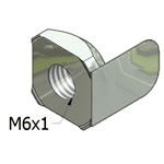 Electrically Conductive T-Slot Square Nuts For MiniTec Aluminum Extrusions