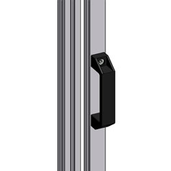 StyleWell 20-inch Utility Steel Metal Rail with 5 Hooks, Black